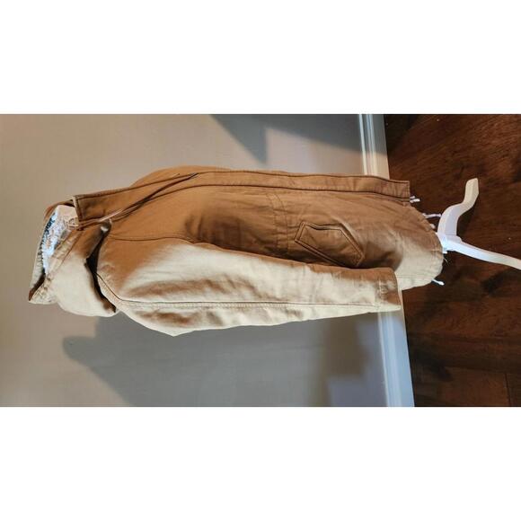 Flawless Patagonia Tan long barn jacket warm odor free stain free so adorable XS - Picture 5 of 8